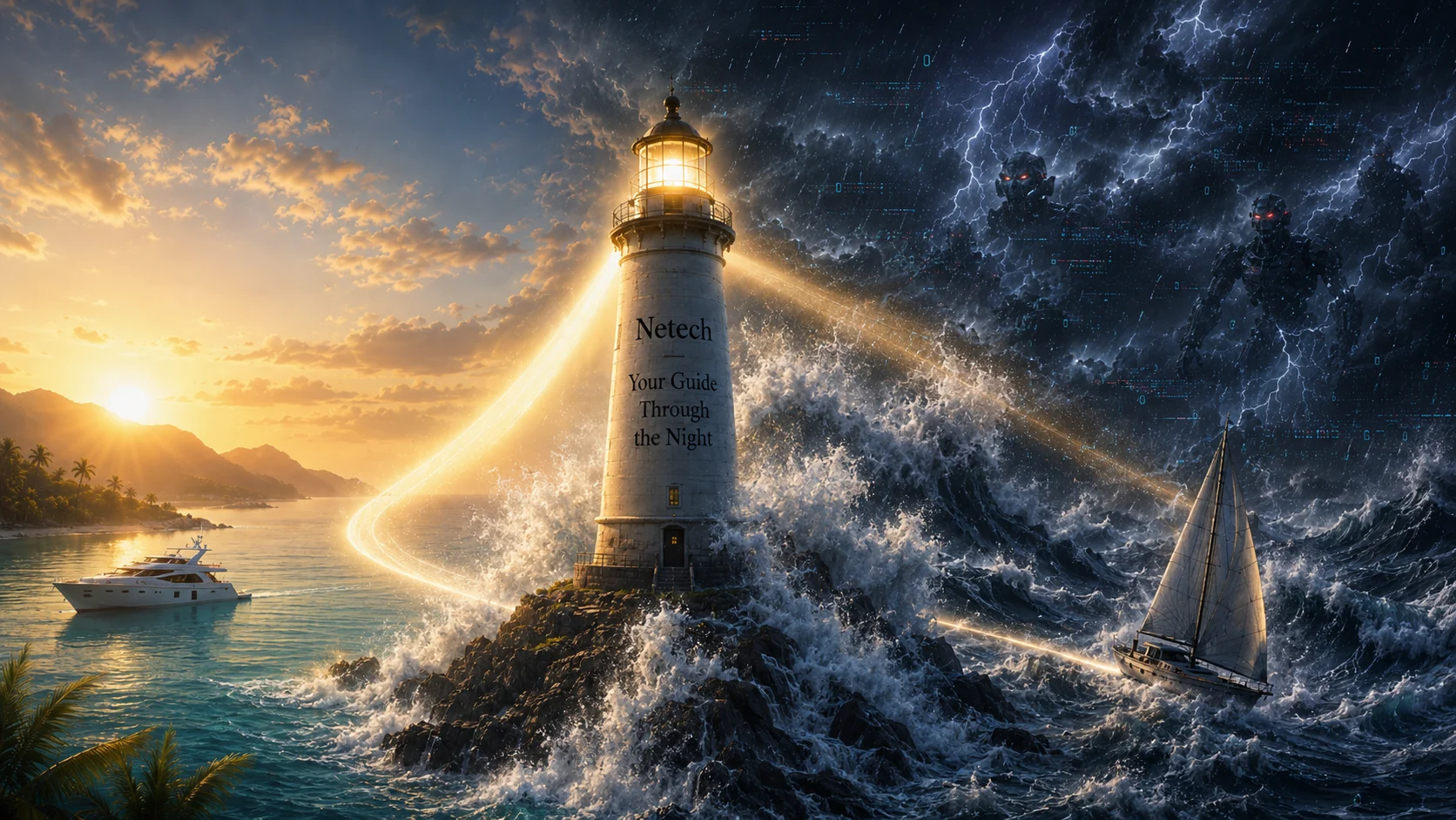Netech lighthouse guidance